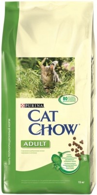 Cat Chow Adult Rabbit & Liver Кролик с ливером, 15 кг