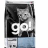 GO! Natural Holistic беззерновой для котят и кошек с чувствительным пищеварением с минтаем, Sensitivity + Shine Grain Free Pollock Cat Recipe