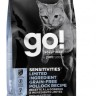 GO! Natural Holistic беззерновой для котят и кошек с чувствительным пищеварением с минтаем, Sensitivity + Shine Grain Free Pollock Cat Recipe