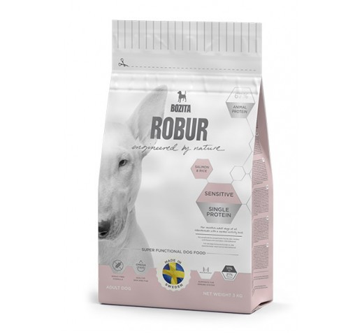  Корм Bozita super premium  ROBUR Sensitive Single Protein Salmon & Rice