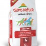 Almo Nature Large Adult Beef and Rice Holistic, Для взрослых собак крупных пород с говядиной, 12 кг