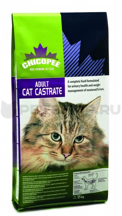 Chicopee Adult Cat Castrate, 2 кг