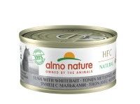 Almo Nature консервы для кошек с тунцом и мальками, 75% мяса, 24шт