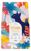 FLORIDA сухой корм для взрослых кошек с чувствительным пищеварением  с индейкой и яблоком