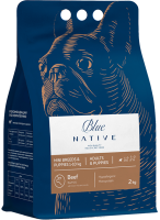 BLUE NATIVE HOLISTIC BEEF Корм для собак мелких пород и щенков 7 кг