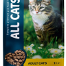 All Cats Для взрослых кошек полнорационный корм с курицей