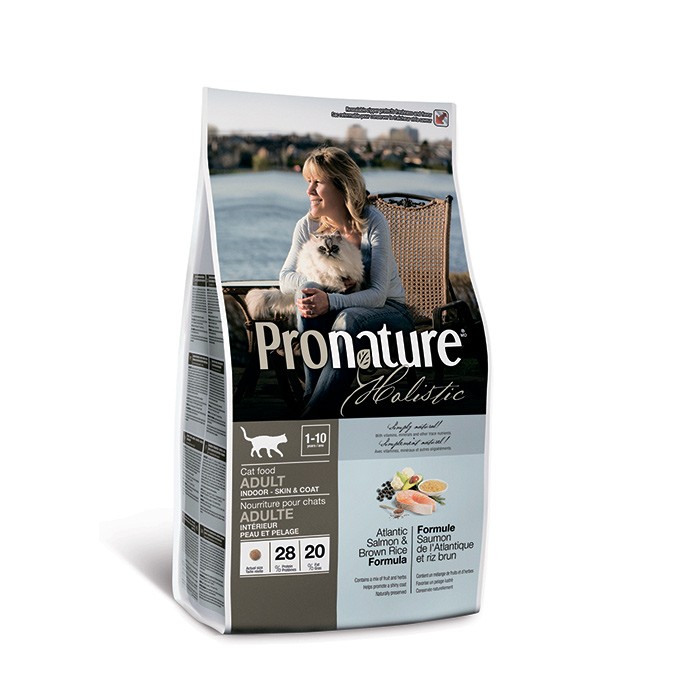 Pronature Holistic для кошек лосось с рисом