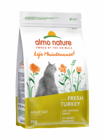 Almo Nature HOLISTIC Сухой корм для взрослых кошек со свежей индейкой, Life Maintenance, Fresh Turkey