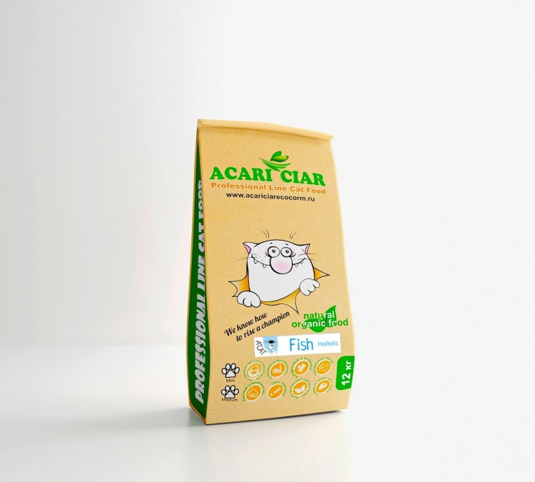 Acari Ciar для кошек с рыбой