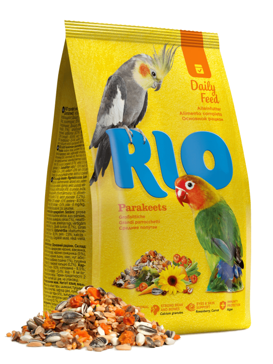 Корм Rio для средних попугаев