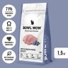 BOWL WOW сухой корм для котят с курицей и черникой  1,5кг