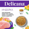 DELICANA сухой корм для стерилизованных кошек и кастрированных котов 
