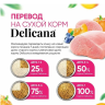 DELICANA сухой корм для КОТЯТ с чувствительным пищеварением с индейкой 