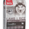 Blitz Sensitive Lamb & Rice Adult Dog All Breeds, 15 кг
