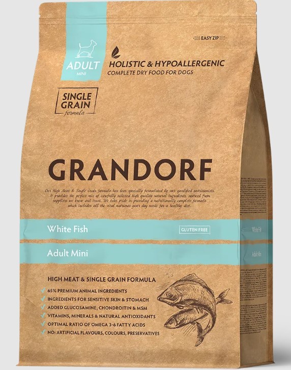 GRANDORF DOG White Fish MINI