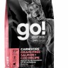 GO! Natural holistic беззерновой для собак всех возрастов c лососем и треской (Salmon + Cod Recipe for Dogs) GO! Carnivore GF 