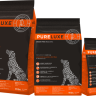 PureLuxe для взрослых собак с лососем и горошком, 10,89 кг      