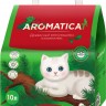 AromatiCat древесный комкующийся наполнитель Premium, 10л, 4 кг