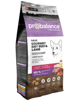 ProBalance Gourmet Diet Adult Beef & Lamb, 12кг