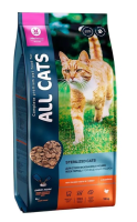 All Cats сухой корм для стерилизованных кошек 13 кг