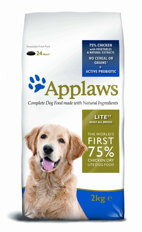 Applaws Dry Dog Chicken Light, Беззерновой для собак - контроль веса "Курица/Овощи: 75/25%"