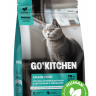 GO KITCHEN лосось и морская рыба с фруктами и овощами, полнорационный беззерновой сухой корм для котят и кошек всех возрастов с лососем и морской рыбой
