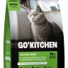 GO KITCHEN лосось и морская рыба с фруктами и овощами, полнорационный беззерновой сухой корм для котят и кошек всех возрастов с лососем и морской рыбой