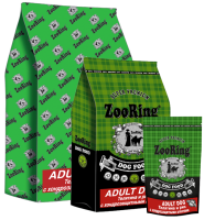 ZooRing Adult Dog Телятина и рис с хондрозащитными агентами