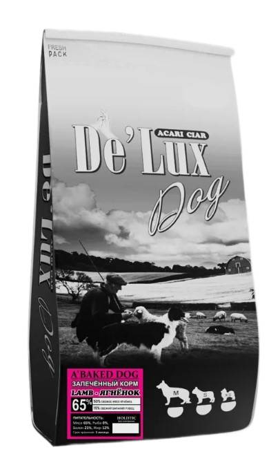 De Lux Dog BAKED LAMB Holistic