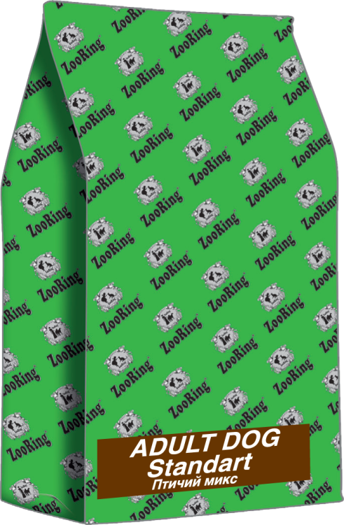 ZooRing Adult Dog Standart Птичий микс  
