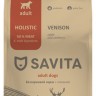 Корм SAVITA беззерновой корм для взрослых собак с олениной