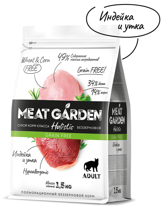 Meat Garden Adult Duck Turkey Grain Free