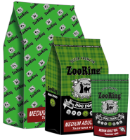 Zooring Medium Adult Dog Телятина и рис