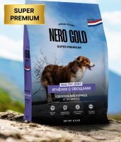 NERO GOLD super premium Сухой корм для собак и щенков всех возрастов с мясом ягненка и овощами, All life Stages, Lamb, HEALTHY JOINT