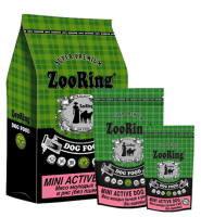 ZooRing Mini Active Dog Мясо молодых бычков и рис