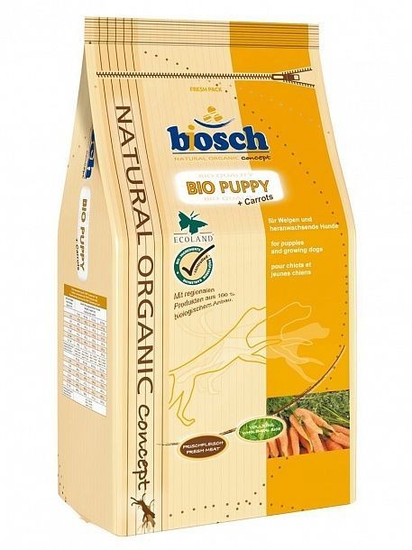 Bosch Bio Puppy + Carrot, с морковью 