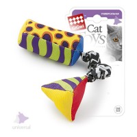 Gigwi Тканевая дразнилка для кошки с кошачьей мятой 18см
