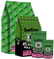 ZooRing Mini Active Dog Лосось и рис с глюкозамином и хондроитином