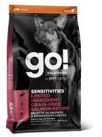 Go! Natural holistic Беззерновой для щенков и собак с лососем для чувствительного пищеварения, Sensitivity + Shine Salmon Dog Recipe, Grain Free, Potato Free