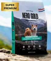 NERO GOLD super premium Сухой корм для собак и щенков всех возрастов с мясом индейки и овощами, All life Stages, Turkey, HEALTHY DIGESTION