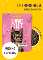 Наполнитель Гречишный Smart Cat, впитывающий 15л