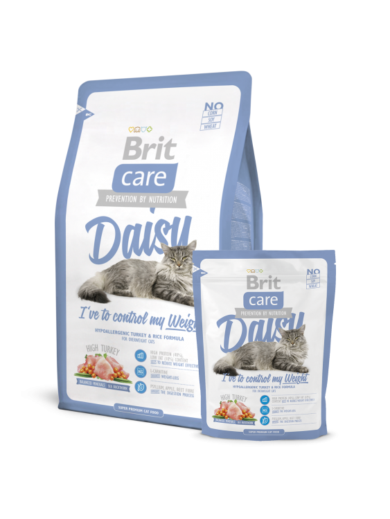 Brit Care Cat Daisy для кошек склонных к излишнему весу