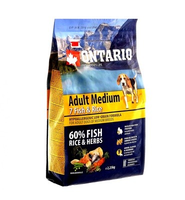 Ontario Adult Medium Fish & Rice