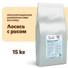 Для самых преданных™ корм для собак всех пород Лосось с рисом - 15кг