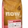 Now Natural holistic Беззерновой для взрослых собак с форелью и лососем для чувствительного пищеварения, Grain Free Fish Adult Recipe DF
