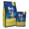 Brit Premium Cat Adult Salmon для взрослых кошек с лососем в соусе