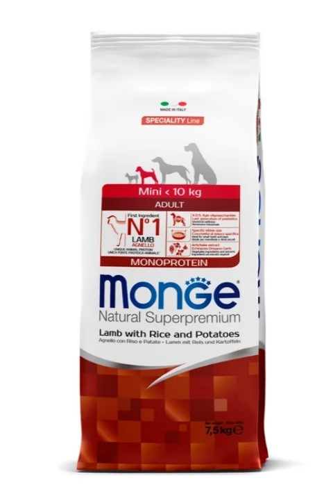 Monge Dog Speciality Line Monoprotein Mini 