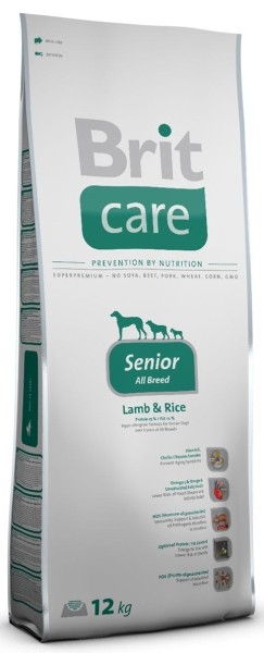 Brit Care Senior All Breed Lamb & Rice, 12 кг