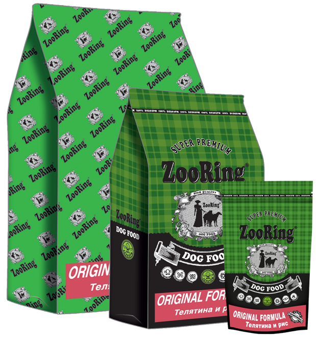 ZooRing Original Formula,  телятина и рис