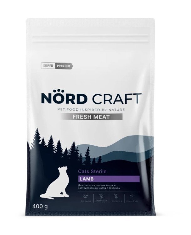 Nord Craft Sterilised cats Lamb
